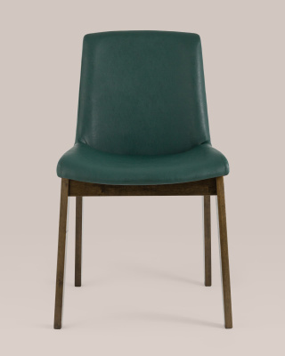 Стул LOKI экокожа зеленый 2 шт.. Фото