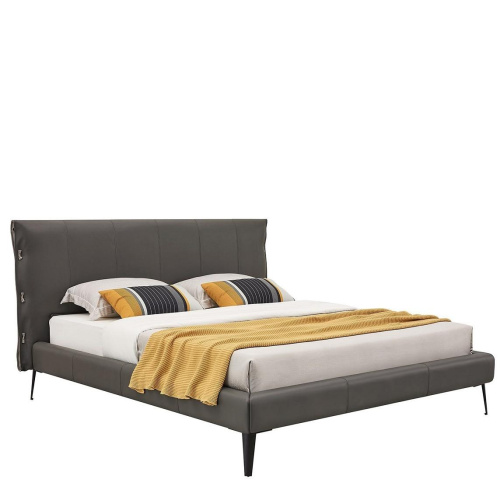 Кровать 1727 графит. Фото №1