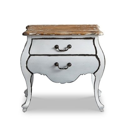 Тумбочка прикроватная FL-4016 белая. Фото №2