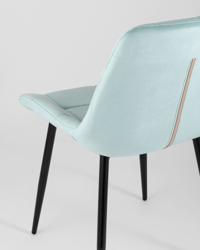 Стул Флекс велюр светло-голубой. Фото №8