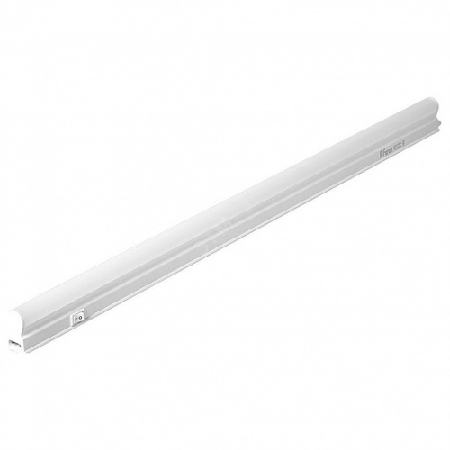 Cветодиодный светильник 74LED 4000K 16W в пластиковом корпусе с выключателем и сетевым шнуром, AL5038. Фото №1