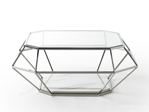 Журнальный стол DUPEN CT-235 Прозрачный. Фото №7