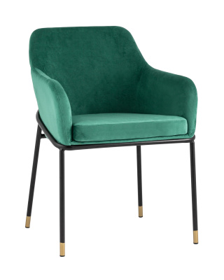 Стул Сандра велюр изумрудный фото Стул Сандра велюр изумрудный. Фото №2