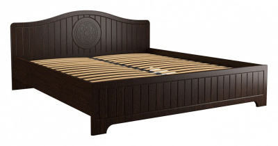 кровать 2000*1800 Монблан МБ-604К с ламелями и комплектом опор орех шоколадный фото кровать 2000*1800 Монблан МБ-604К с ламелями и комплектом опор орех шоколадный. Фото