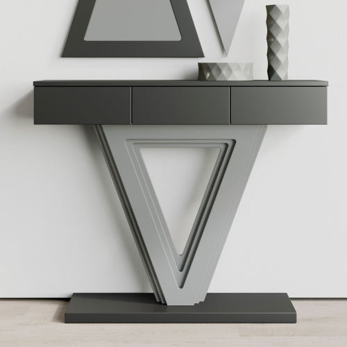 Консоль NORA 675 Grafito/Plata. Фото №1