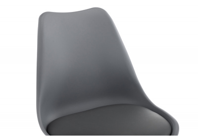 Стул деревянный Bonus dark gray / black. Фото №2