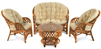 Комплект Черчиль (Рузвельт) с 2-х местным диваном. Фото