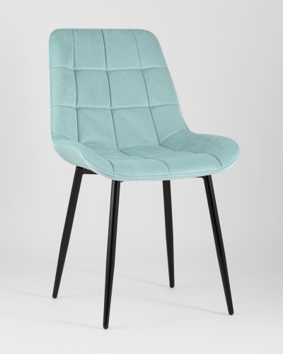 Стул Флекс велюр светло-голубой. Фото №3