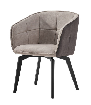 Стул HERTA 13367 LIGHT GREY серо-бежевый. Фото