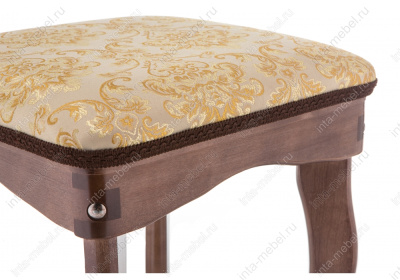 Стул деревянный Орфео орех / бежевый. Фото