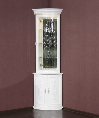 Шкаф для посуды угловой Милан 4-01. Фото №2