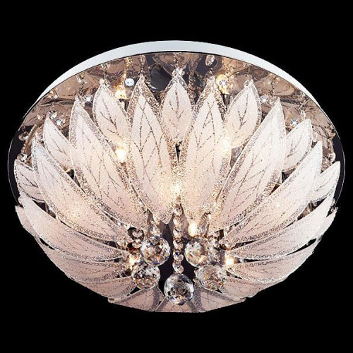 Потолочная люстра Eurosvet Daisy 80013/8 хром/белый. Фото №1