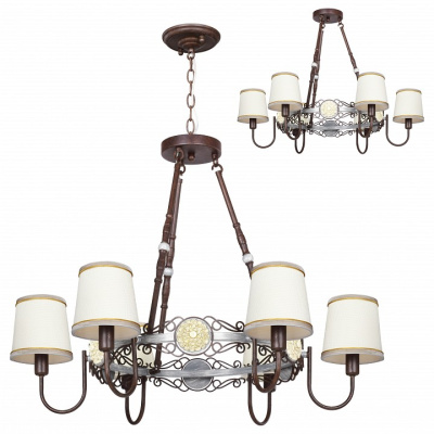 Подвесная люстра Favourite Fiona 2532-6PC фото Подвесная люстра Favourite Fiona 2532-6PC. Фото №2