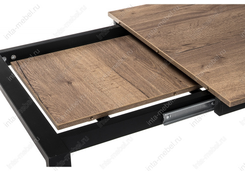 Стол деревянный Центавр дуб велингтон / черный матовый. Фото №8