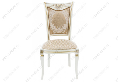 Стул деревянный Mariano молочный патина фото Стул деревянный Mariano молочный патина. Фото №4