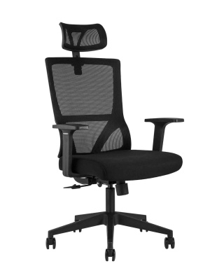 Кресло руководителя TopChairs Local черное фото Кресло руководителя TopChairs Local черное. Фото №2