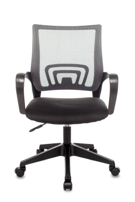 Кресло офисное TopChairs ST-Basic сетка/ткань темно-серый фото Кресло офисное TopChairs ST-Basic сетка/ткань темно-серый. Фото №5