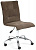 Кресло офисное TetChair Zero (флок, коричневый)