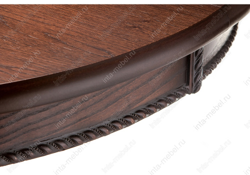 Стол деревянный Павия орех с коричневой патиной. Фото №7