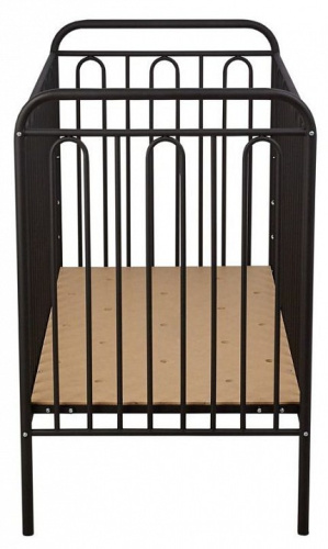 Кроватка Polini Kids Vintage 110, черный. Фото №4